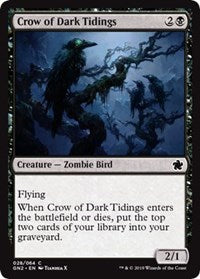 Crow of Dark Tidings [Magic Game Night 2019] | Exor Games Bridgewater