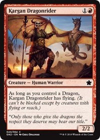 Kargan Dragonrider [Magic Game Night 2019] | Exor Games Bridgewater