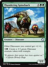 Thundering Spineback [Magic Game Night 2019] | Exor Games Bridgewater