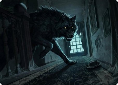 Primal Adversary Art Card [Innistrad: Midnight Hunt Art Series] | Exor Games Bridgewater