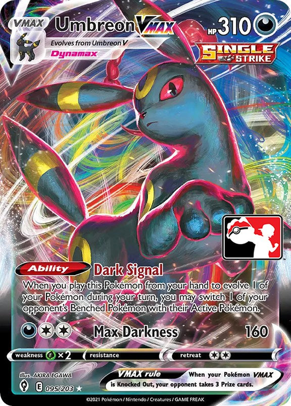 Umbreon VMAX (095/203) [Prize Pack Series One] | Exor Games Bridgewater