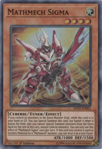 Mathmech Sigma [MYFI-EN001] Super Rare | Exor Games Bridgewater