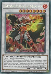 Geomathmech Magma [MYFI-EN007] Secret Rare | Exor Games Bridgewater