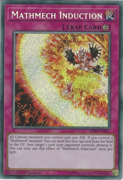 Mathmech Induction [MYFI-EN013] Secret Rare | Exor Games Bridgewater