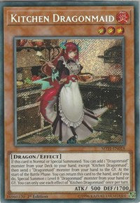 Kitchen Dragonmaid [MYFI-EN018] Secret Rare | Exor Games Bridgewater