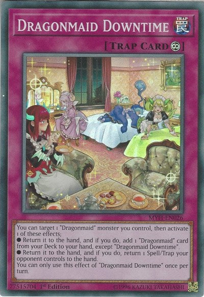 Dragonmaid Downtime [MYFI-EN026] Super Rare | Exor Games Bridgewater