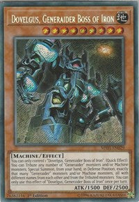 Dovelgus, Generaider Boss of Iron [MYFI-EN029] Secret Rare | Exor Games Bridgewater