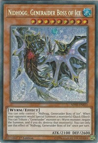 Nidhogg, Generaider Boss of Ice [MYFI-EN031] Secret Rare | Exor Games Bridgewater