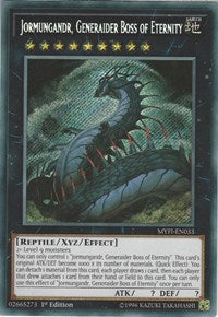 Jormungandr, Generaider Boss of Eternity [MYFI-EN033] Secret Rare | Exor Games Bridgewater