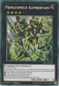 Primathmech Alembertian [MYFI-EN040] Secret Rare | Exor Games Bridgewater