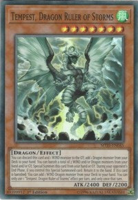 Tempest, Dragon Ruler of Storms [MYFI-EN045] Super Rare | Exor Games Bridgewater