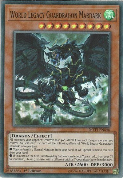 World Legacy Guardragon Mardark [MYFI-EN048] Super Rare | Exor Games Bridgewater