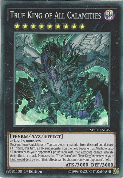 True King of All Calamities [MYFI-EN049] Super Rare | Exor Games Bridgewater