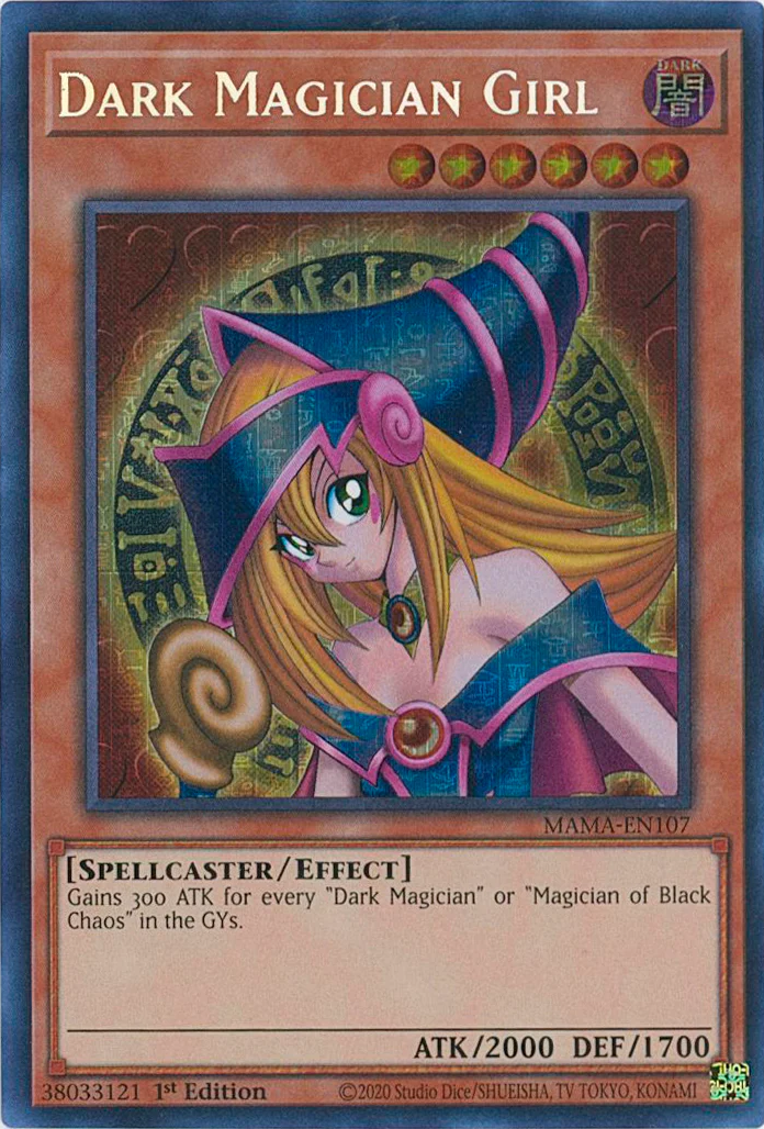 Dark Magician Girl [MAMA-EN107] Ultra Pharaoh's Rare | Exor Games Bridgewater