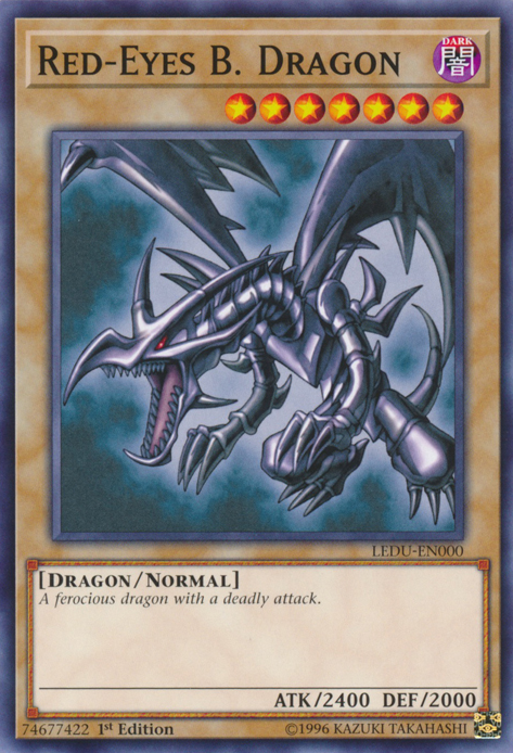 Red-Eyes B. Dragon [LEDU-EN000] Common | Exor Games Bridgewater