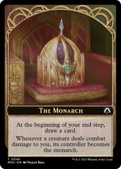 The Monarch // Shapeshifter Double-Sided Token [March of the Machine Commander Tokens] | Exor Games Bridgewater