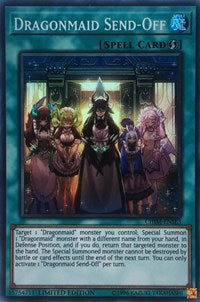 Dragonmaid Send-Off [CHIM-ENSE3] Super Rare | Exor Games Bridgewater