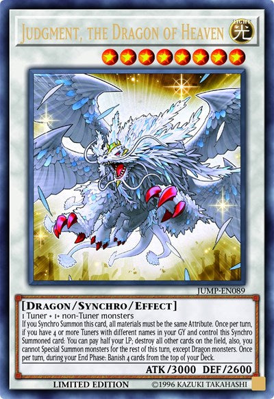 Judgment, the Dragon of Heaven [JUMP-EN089] Ultra Rare | Exor Games Bridgewater