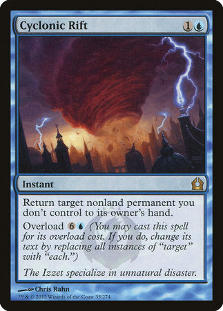 Cyclonic Rift [Return to Ravnica] | Exor Games Bridgewater