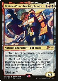 Optimus Prime, Inspiring Leader [Unique and Miscellaneous Promos] | Exor Games Bridgewater