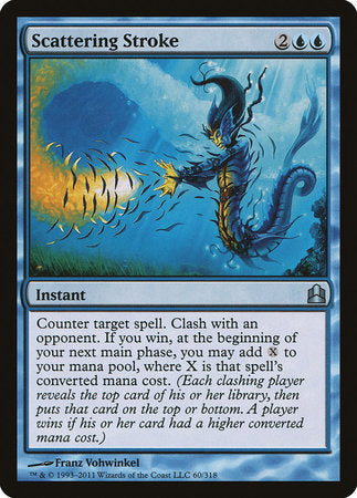 Scattering Stroke [Commander 2011] | Exor Games Bridgewater