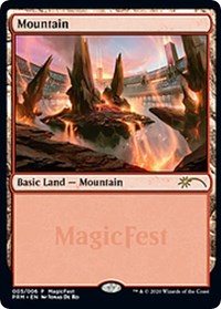 Mountain (2020) [MagicFest Cards] | Exor Games Bridgewater