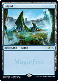 Island (2020) [MagicFest Cards] | Exor Games Bridgewater