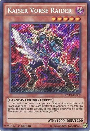 Kaiser Vorse Raider [MVP1-ENS02] Secret Rare | Exor Games Bridgewater