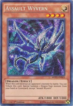 Assault Wyvern [MVP1-ENS03] Secret Rare | Exor Games Bridgewater