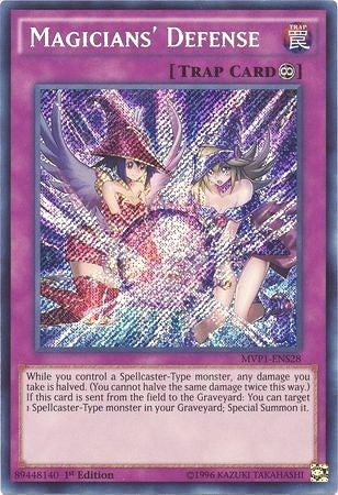 Magicians' Defense [MVP1-ENS28] Secret Rare | Exor Games Bridgewater