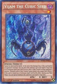 Vijam the Cubic Seed [MVP1-ENS32] Secret Rare | Exor Games Bridgewater