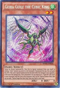Geira Guile the Cubic King [MVP1-ENS36] Secret Rare | Exor Games Bridgewater