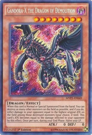 Gandora-X the Dragon of Demolition [MVP1-ENS49] Secret Rare | Exor Games Bridgewater