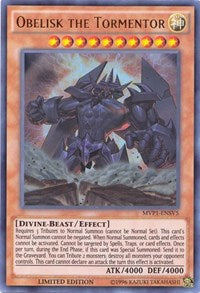 Obelisk the Tormentor [MVP1-ENSV5] Ultra Rare | Exor Games Bridgewater