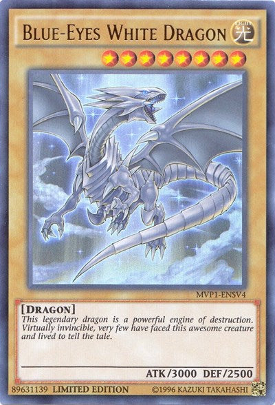 Blue-Eyes White Dragon [MVP1-ENSV4] Ultra Rare | Exor Games Bridgewater