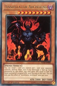 Annihilator Archfiend [IGAS-EN000] Rare | Exor Games Bridgewater