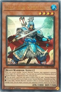 Ancient Warriors - Masterful Sun Mou [IGAS-EN008] Ultra Rare | Exor Games Bridgewater