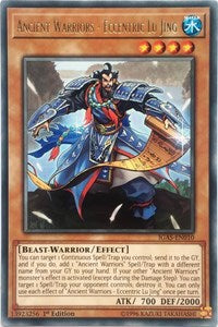 Ancient Warriors - Eccentric Lu Jing [IGAS-EN010] Rare | Exor Games Bridgewater