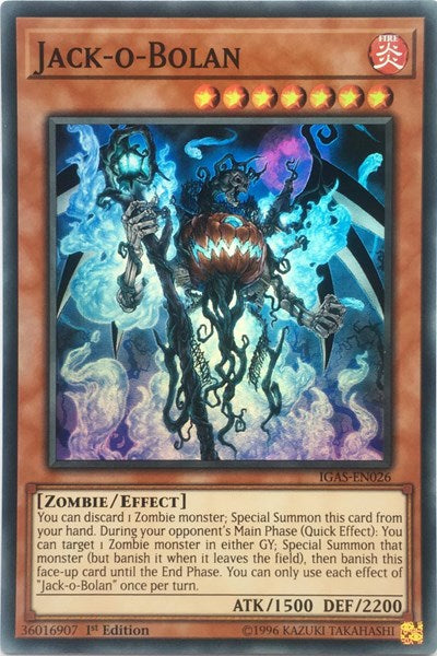 Jack-o-Bolan [IGAS-EN026] Super Rare | Exor Games Bridgewater