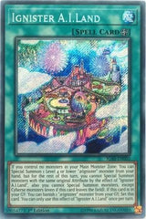 Ignister A.I.Land [IGAS-EN050] Secret Rare | Exor Games Bridgewater