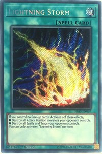 Lightning Storm [IGAS-EN067] Secret Rare | Exor Games Bridgewater