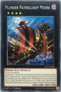 Plunder Patrollship Moerk [IGAS-EN088] Secret Rare | Exor Games Bridgewater