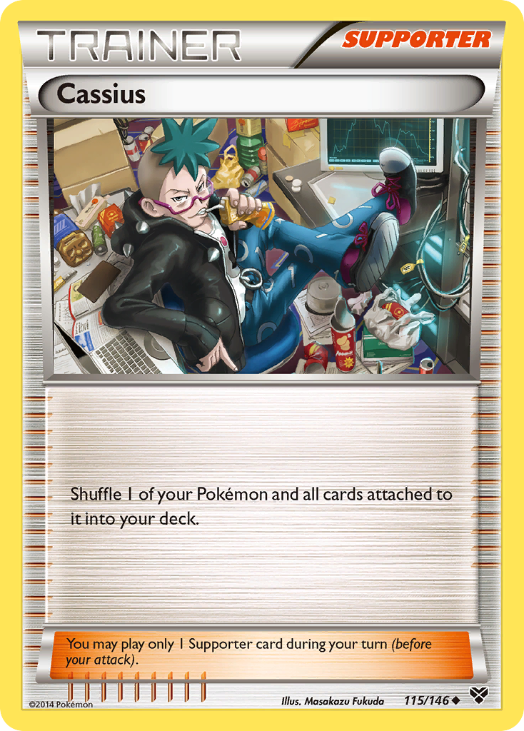 Cassius (115/146) [XY: Base Set] | Exor Games Bridgewater