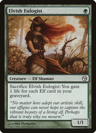 Elvish Eulogist [Duels of the Planeswalkers] | Exor Games Bridgewater