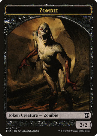 Zombie Token [Eternal Masters Tokens] | Exor Games Bridgewater