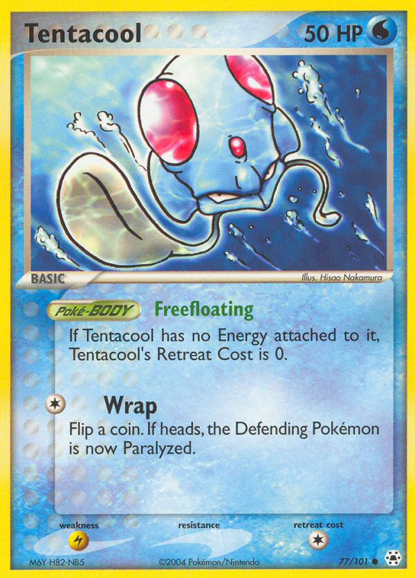 Tentacool (77/101) [EX: Hidden Legends] | Exor Games Bridgewater