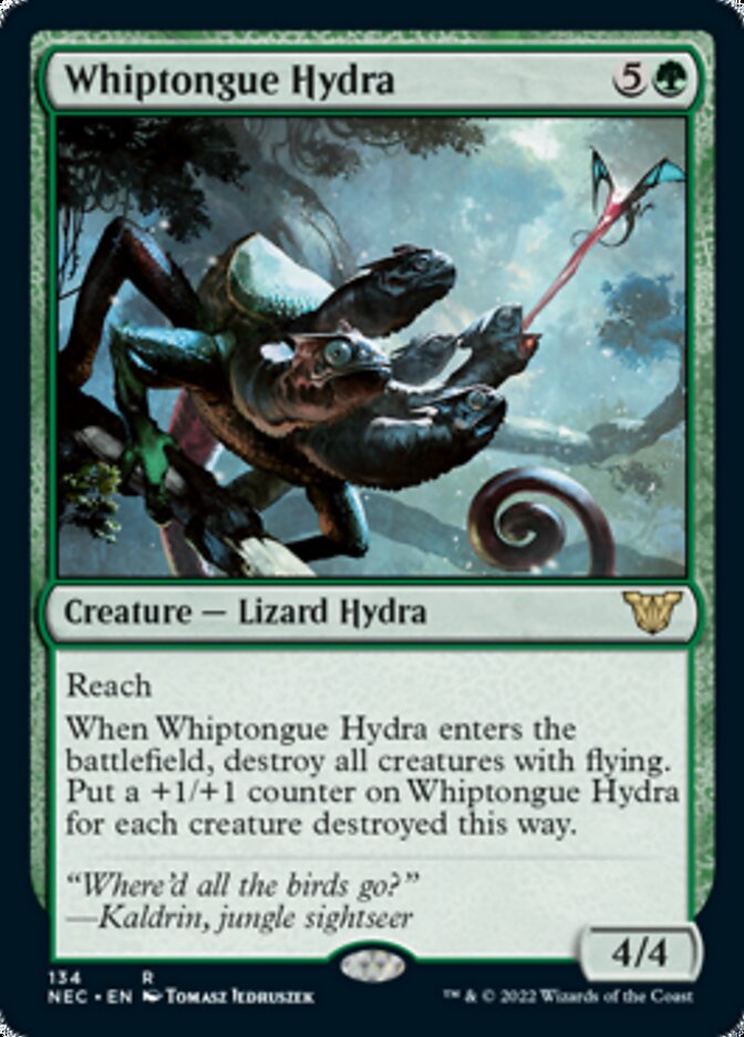 Whiptongue Hydra [Kamigawa: Neon Dynasty Commander] | Exor Games Bridgewater