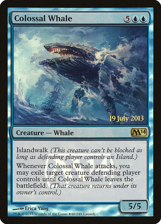 Colossal Whale [Magic 2014 Promos] | Exor Games Bridgewater