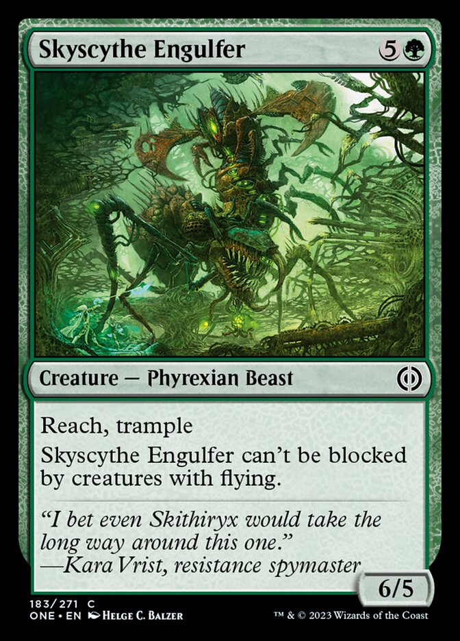 Skyscythe Engulfer [Phyrexia: All Will Be One] | Exor Games Bridgewater