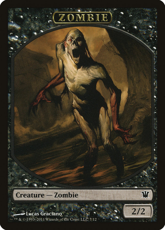 Zombie (7/12) [Innistrad Tokens] | Exor Games Bridgewater